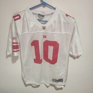Vintage - Reebok On Field - NY Giants - Eli Manning - #10 - White Jersey - XL